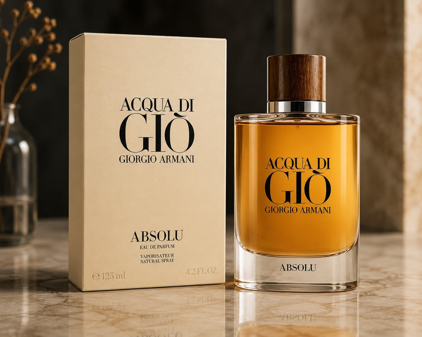 Acqua di Gio Absolu Eau de Parfum 4.2 oz / 125 ml Spray for Men