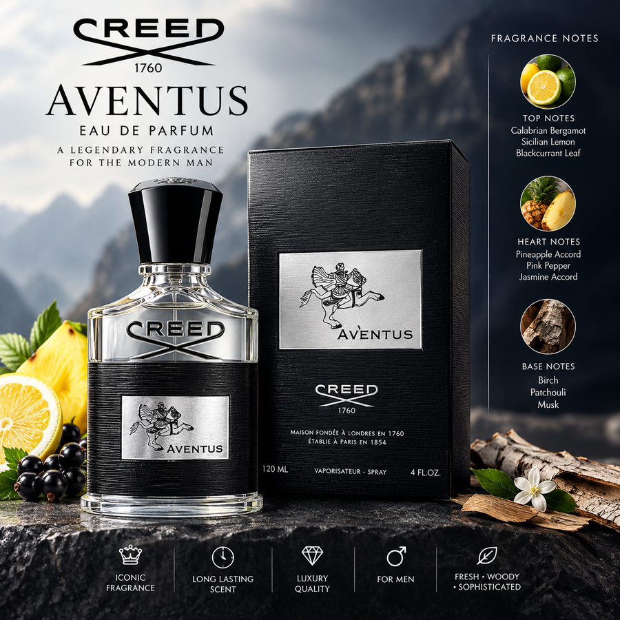 Creed Aventus Eau de Parfum for Men 120ml / 4.0 oz