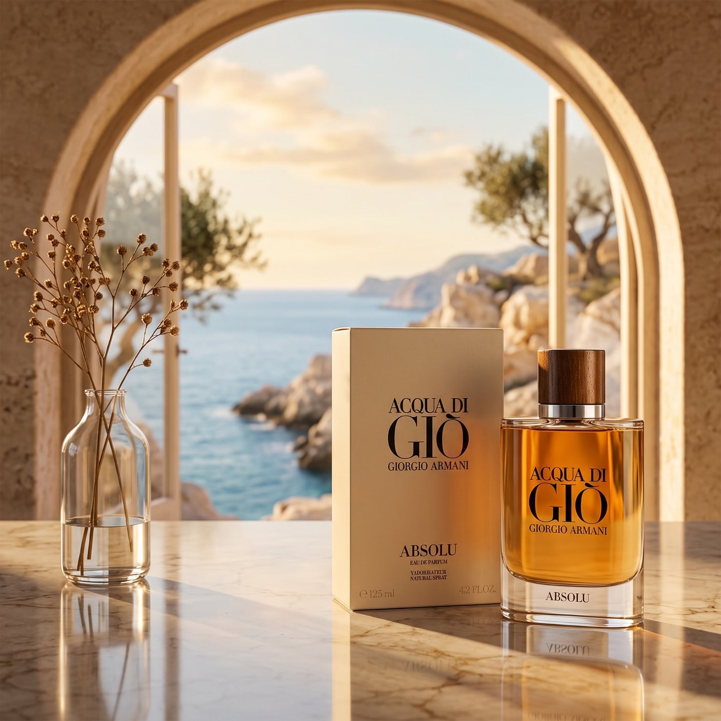 Giorgio Armani Acqua di Giò Absolu Eau de Parfum for Men 4.2 oz