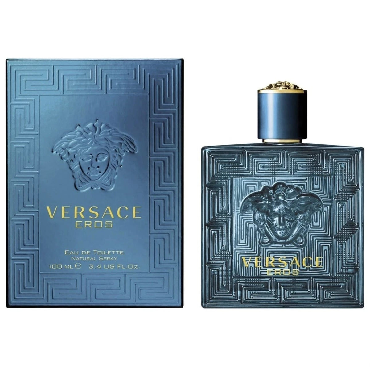 Versace Eros Eau de Toilette for Men 100ml / 3.4 oz