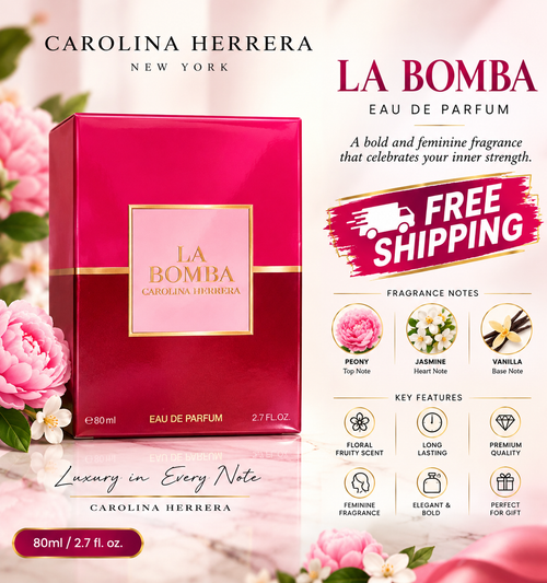 Carolina Herrera La Bomba Eau de Parfum for Women 80ml / 2.7 oz