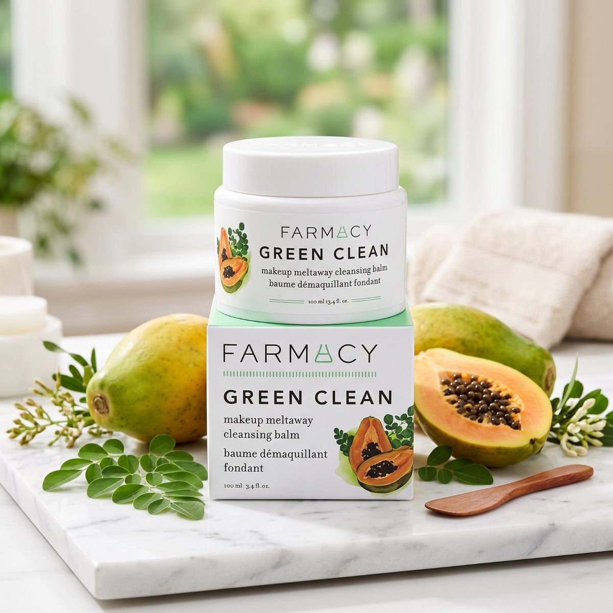 Farmacy Green Clean Makeup Meltaway Cleansing Balm 100ml / 3.4 fl oz