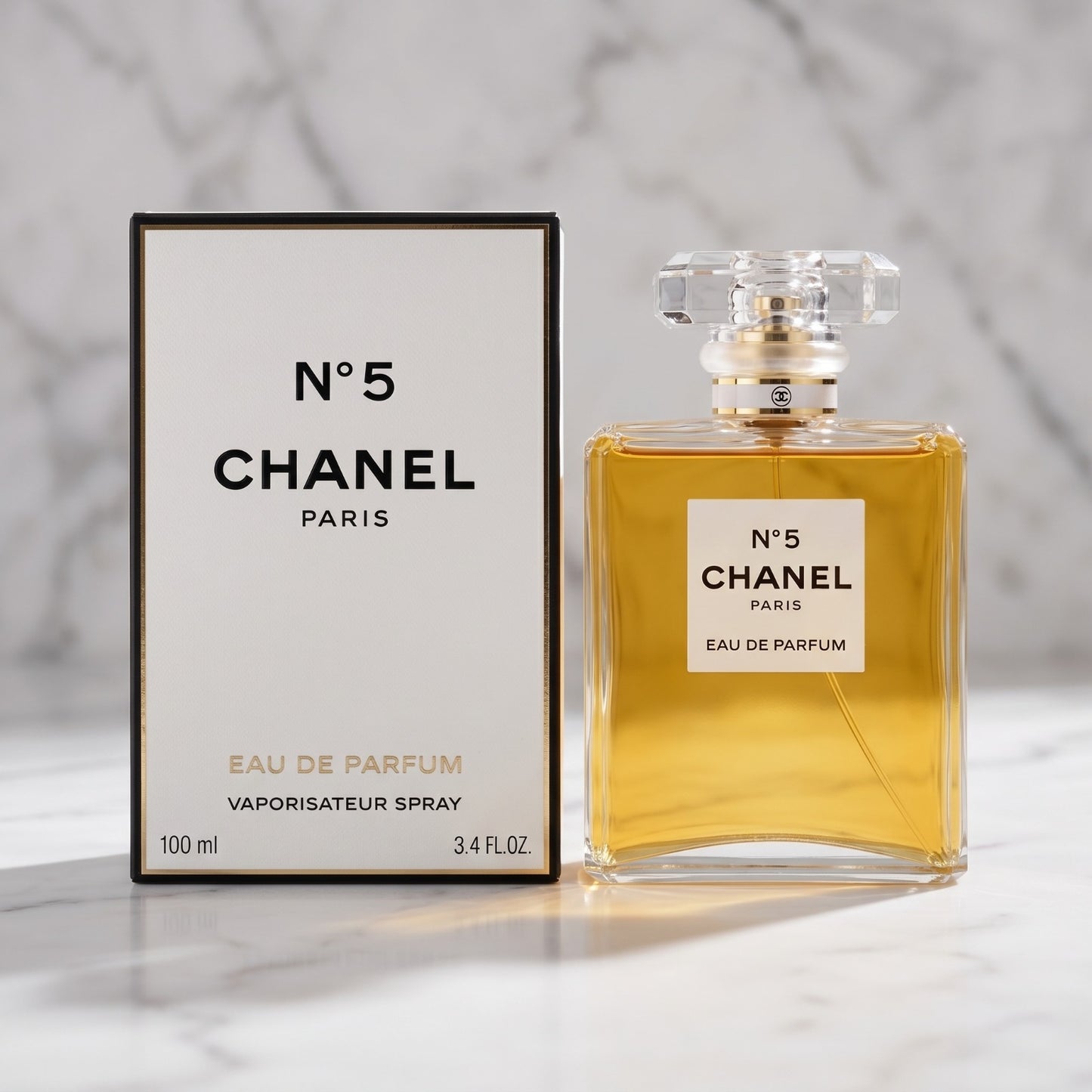 CHANEL N°5 Eau de Parfum 100ml / 3.4 FL.OZ.