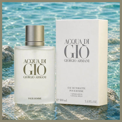 Acqua Di Gio by Giorgio Armani Eau de Toilette for Men 3.4 fl oz