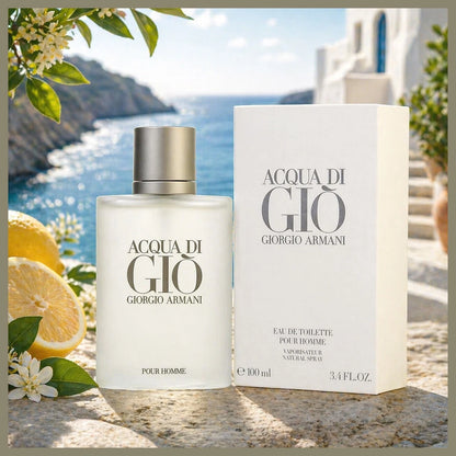 Acqua Di Gio by Giorgio Armani Eau de Toilette for Men 3.4 fl oz